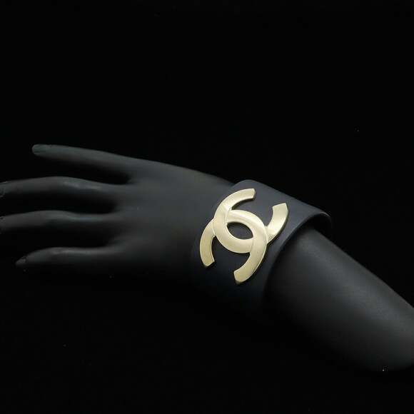 Cc Logo Bracelet Metal #210044C99B - Picture 8 of 8